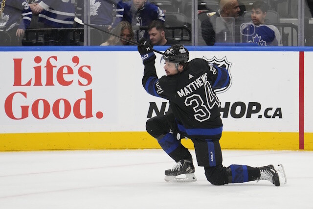 NHL Records: Auston Matthews came up short in his chase for 70 goals. He's well back of Wayne Gretzky for most goals in an NHL season.