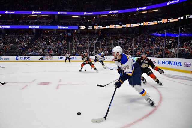 The St. Louis Blues would like to extend Pavel Buchnevich. The Anaheim Ducks will look for bottom-six forwards and right-handed defensemen.