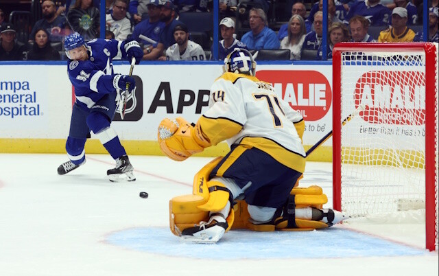 The rumors in the NHL are swirling about when the Tampa Bay Lightning and Nashville Predators will do next after their trade on Tuesday.