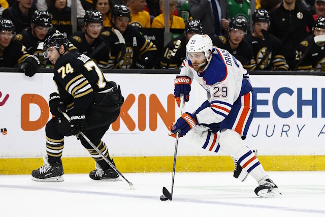 Would Leon Draisaitl eye the Boston Bruins if an Edmonton Oilers extension can't be worked out? Matvei Michkov to Philadelphia a possibility.