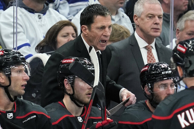 Rod Brind'Amour's future as the Carolina Hurricanes head coach may be up in the air. Was an offer pulled off the table?