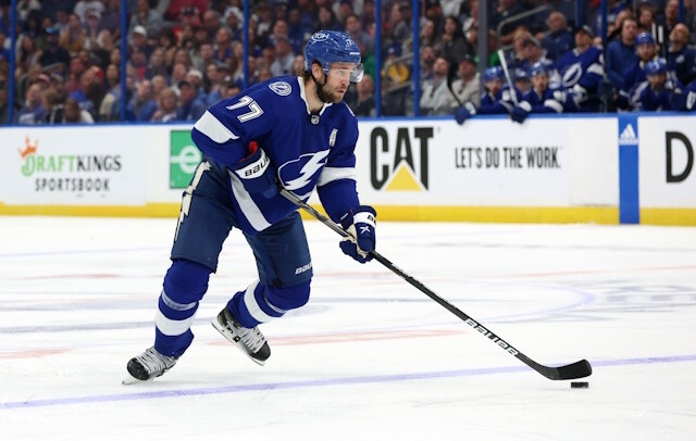 Tampa Bay Lightning GM Julien BriseBois has tough decisions to make regarding his team. They'll be more talks with Victor Hedman.