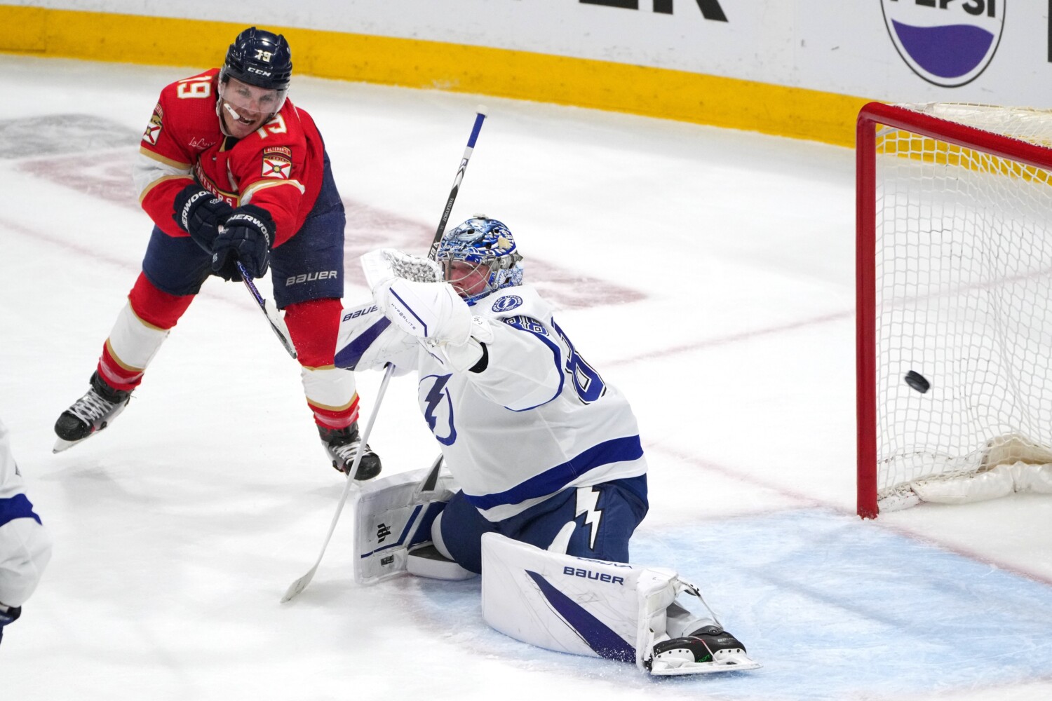 NHL: Stanley Cup Playoffs-Tampa Bay Lightning at Florida Panthers