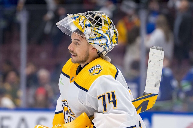 The goalie market will be hot this summer led by what the Nashville Predators do with Juuse Saros, but there are other names out there too.