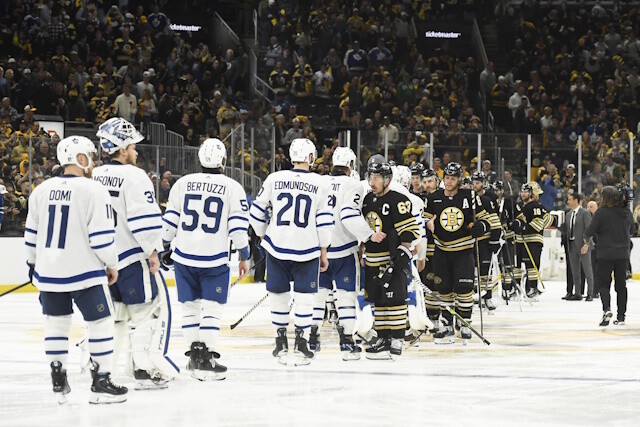 Another first round loss for the Toronto Maple Leafs. Eyes will be on what they do this offseason around the core of the team.