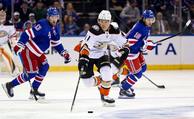 The New York Rangers will have to make decisions on three RFAs. How much longer will Trevor Zegras be playing for the Anaheim Ducks?