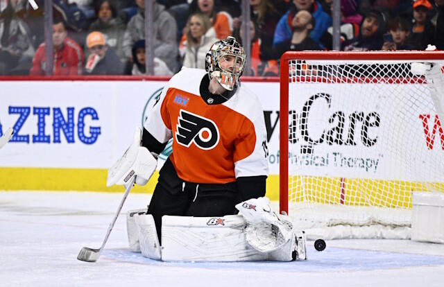 Ken Holland leaving the Edmonton Oilers. Not so fast on Holland to the Blackhawks. The Flyers are still waiting to hear if they need to qualify Carter Hart.