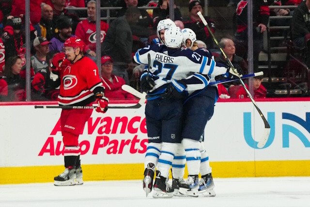 Carolina Hurricanes Martin Necas and Winnipeg Jets Nikolaj Ehlers have both found their names in the rumor mill early this offseason.