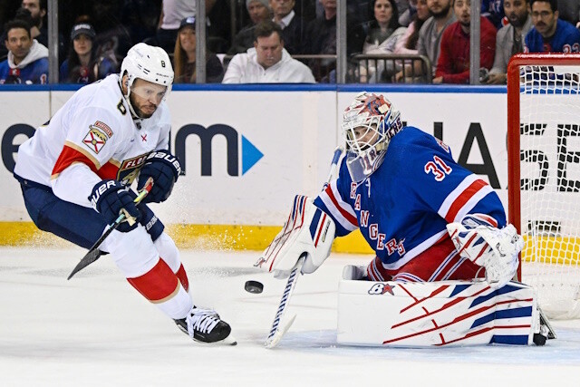 With the way Igor Shesterkin played in the Stanley Cup Playoffs for the New York Rangers, he could become the highest-paid goalie in the NHL.