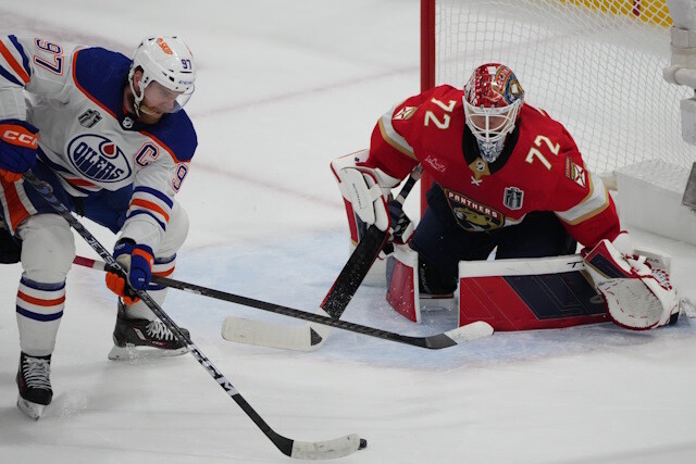 There is a debate going on who should win the Conn Smythe Trophy as playoff MVP between Sergei Bobrovsky and Connor McDavid