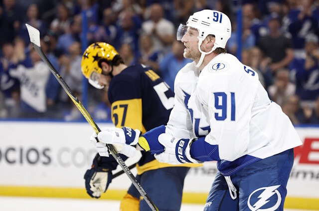 Steven Stamkos has left Tampa Bay, signing with Nashville as the writing was on the wall and the relationship was over last summer.