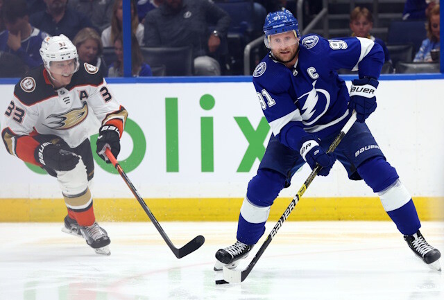 The Anaheim Ducks made offers to Steven Stamkos and Jonathan Marchessault. A bogus Boston Bruins and New York Rangers trade rumor.