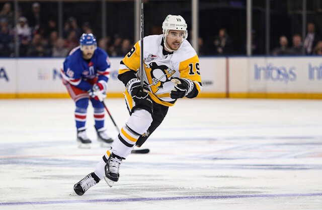 The Pittsburgh Penguins traded Reilly Smith to the New York Rangers for a 2027 second-round pick and a conditional 2025 fifth-round pick.