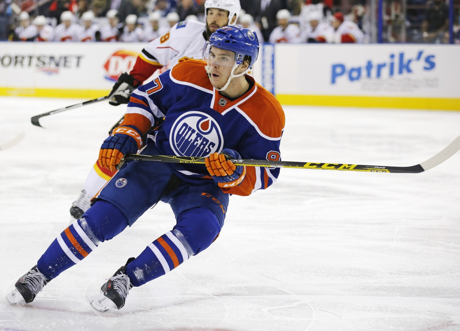 NHL: Preseason-Calgary Flames at Edmonton Oilers