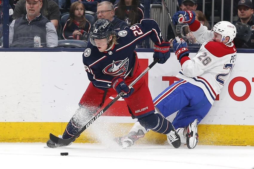 The Columbus Blue Jackets have trade Patrik Laine and a 2026 second-round pick to the Montreal Canadiens for Jordan Harris.