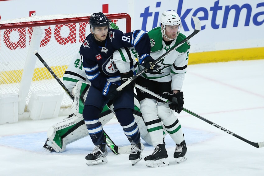 The Jets, Cole Perfetti are not close. Talks between the Dallas Stars, Thomas Harley ongoing. Edmonton Oilers looking at blue line options.