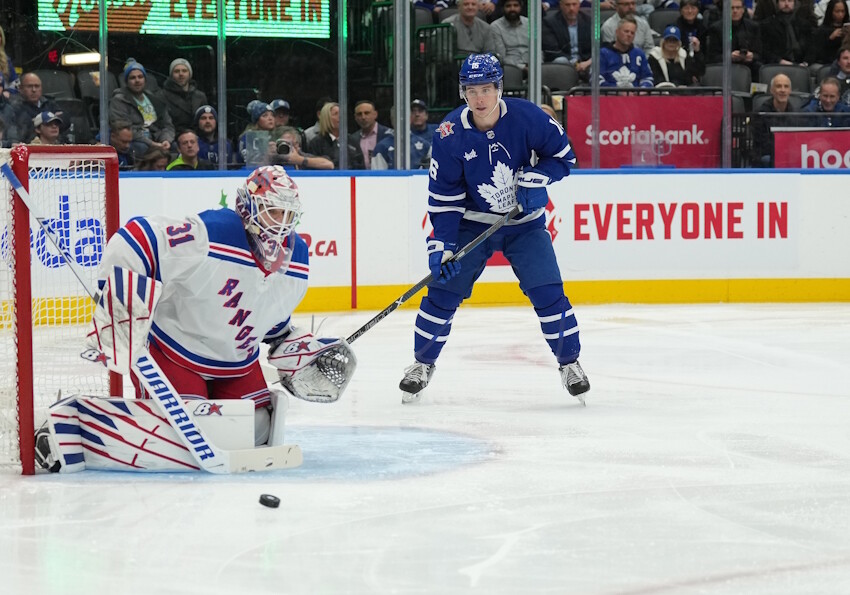 Mitch Marner only wants to hear about extension talks if it's important. The New York Rangers, Igor Shesterkin aren't close on an extension.