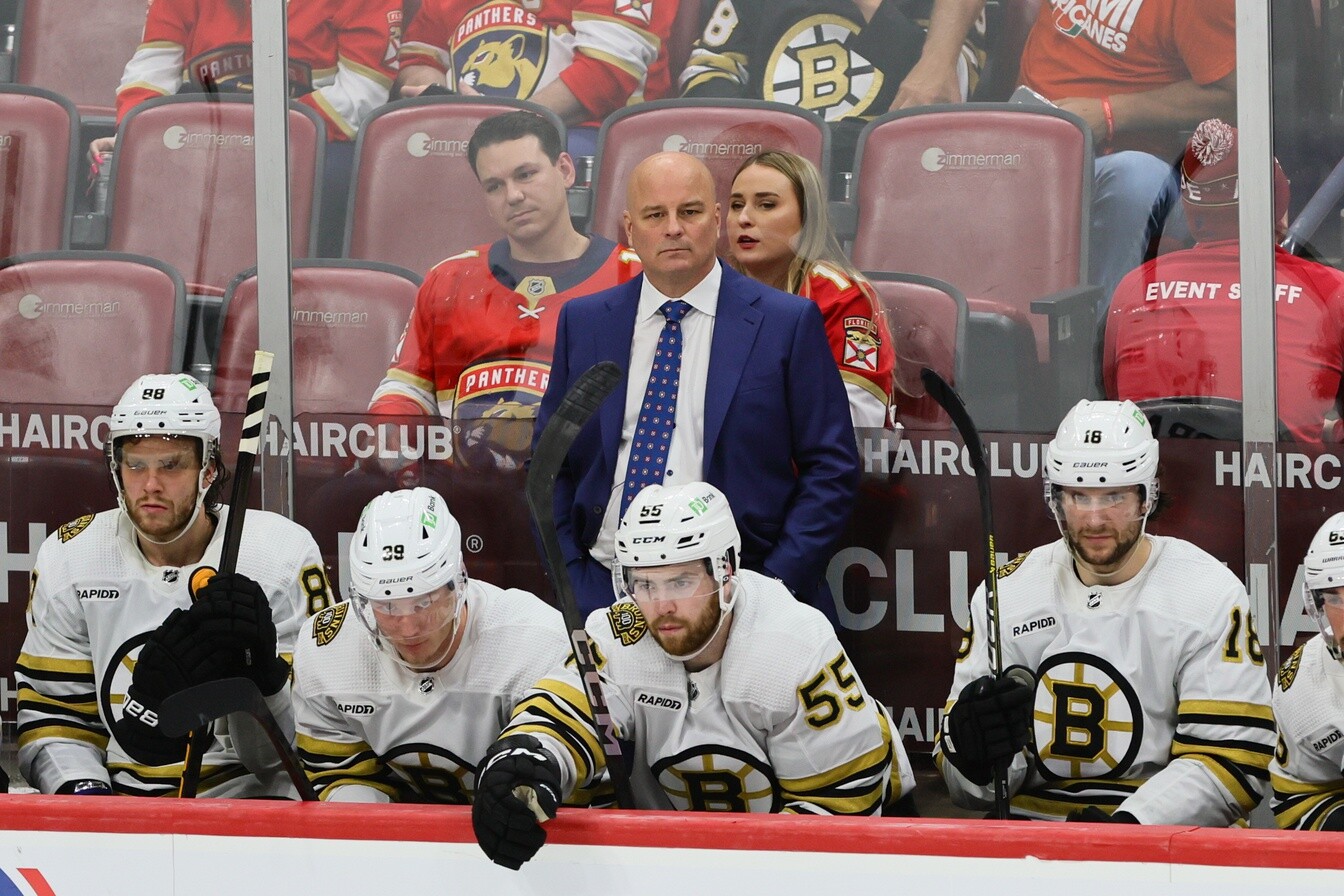 Boston Bruins GM Don Sweeney said he'll talk to coach Jim Montgomery about an extension. Flyers Alexei Kolosov's future up in the air.