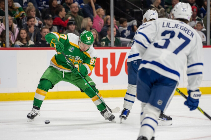 The Maple Leafs could be looking to move Timothy Liljegren. Could Philipp Grubauer become a buyout candidate? The Wild and Kirill Kaprizov.