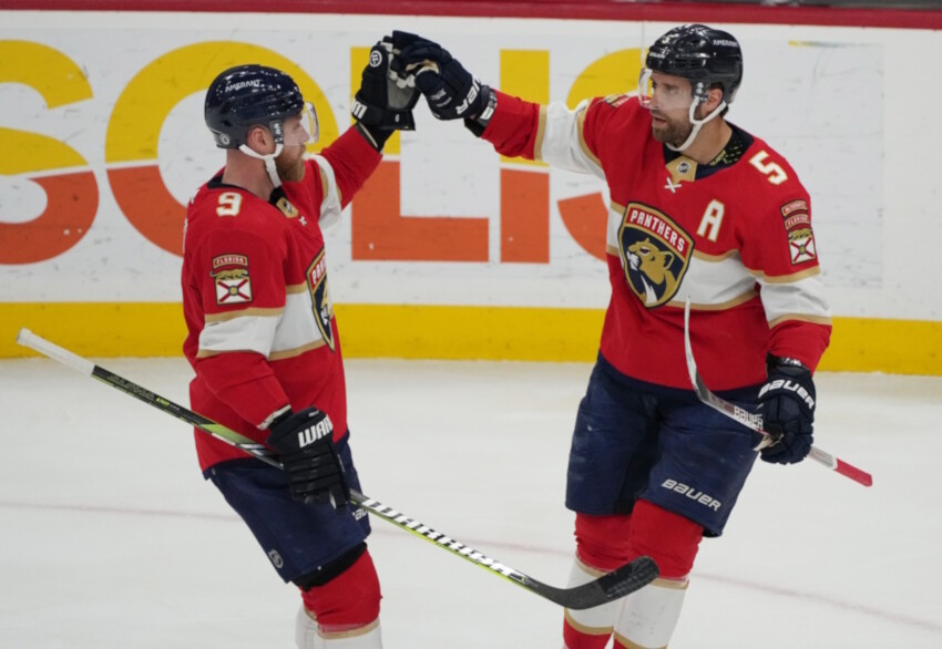 The Florida Panthers signed Carter Verhaeghe at a reduced rate. Aaron Ekblad and Sam Bennett may have to do the same if they want to stay.