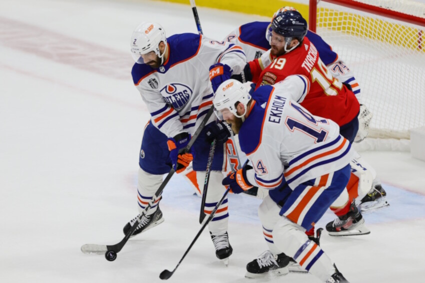 While it is only one game, there is some concern for the Edmonton Oilers as their defense will need to be better moving forward.