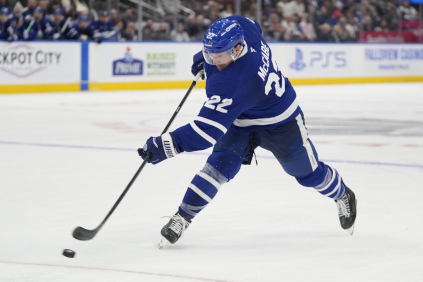 The Toronto Maple Leafs sign Jake McCabe to a five-year contract extension. Deferred money drop it to a $4.51 million salary cap hit.