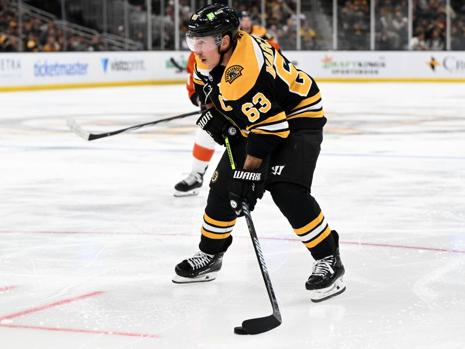 Would the Boston Bruins prefer a two-year contract extension with Brad Marchand as opposed to three years?