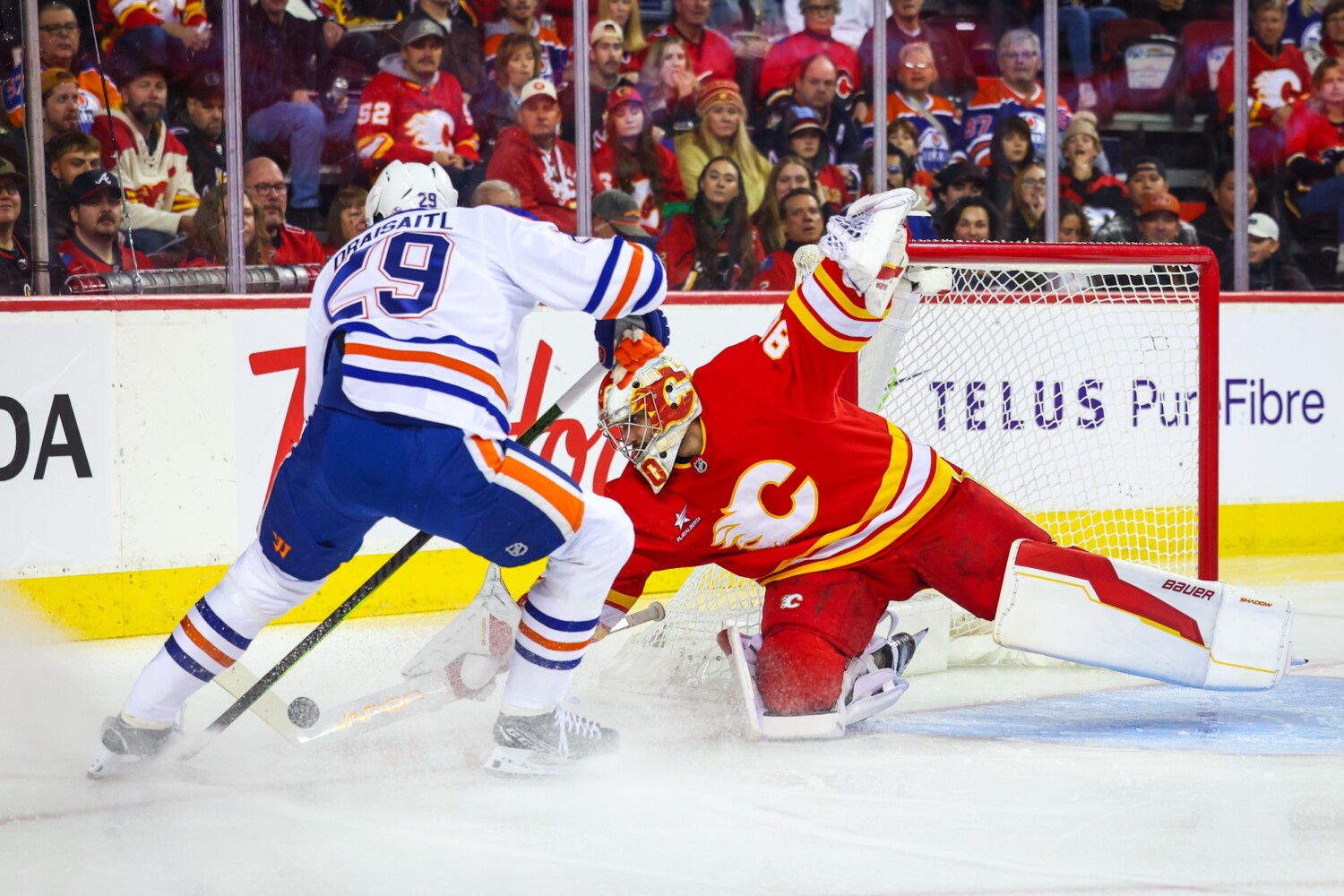 NHL: Edmonton Oilers at Calgary Flames