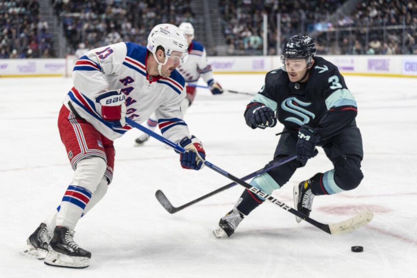 The New York Rangers traded Kaapo Kakko to the Seattle Kraken and when teams were calling on him the Rangers wanted a defenseman in return.