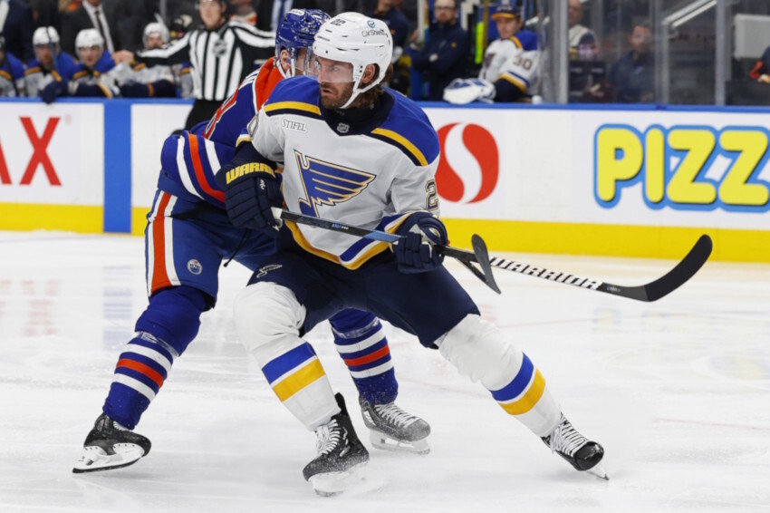 St. Louis Blues Brandon Saad was a healthy scratch on the weekend. He’s armed with a full no-trade clause but he may consider some teams.