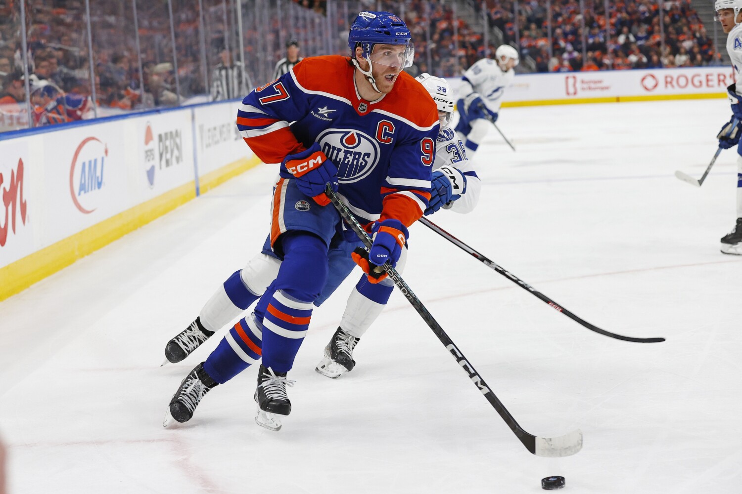 Likely no Connor McDavid extension talk until after the season, and CBA talks could commence in February and two salary cap scenarios.