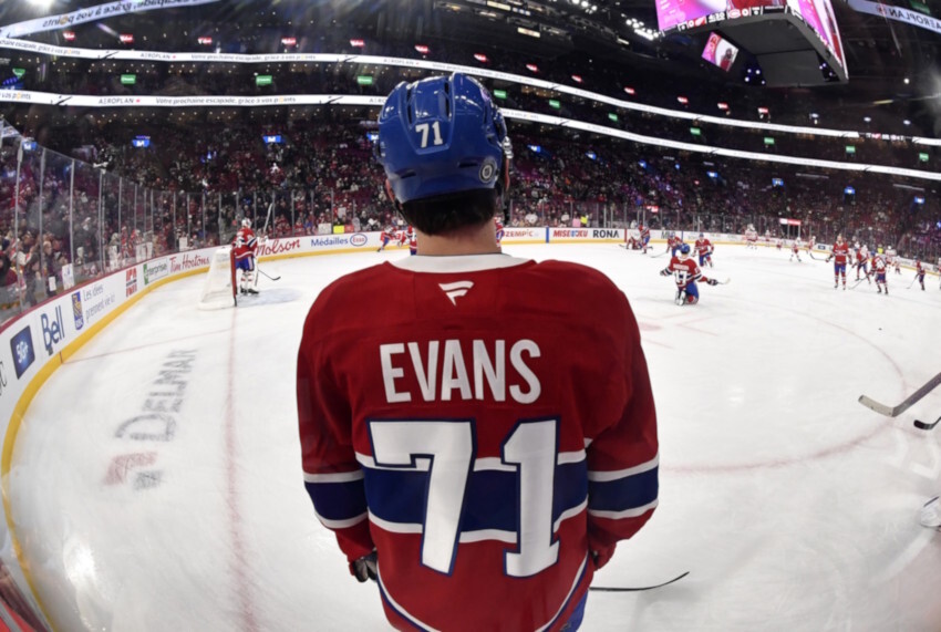 Jake Evans may stay in Montreal after all.