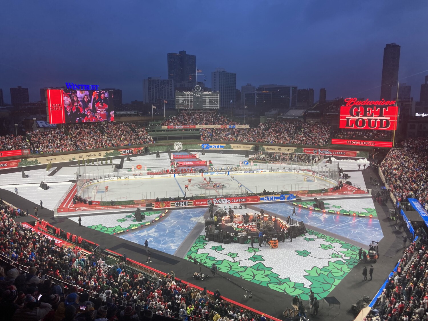 Winter Classic – Wrigley Field Chicago