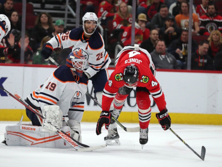 Could Chicago Blackhawks Seth Jones use a change of scenery? How do you move his contact? The Edmonton Oilers for Darnell Nurse? Dallas Stars?