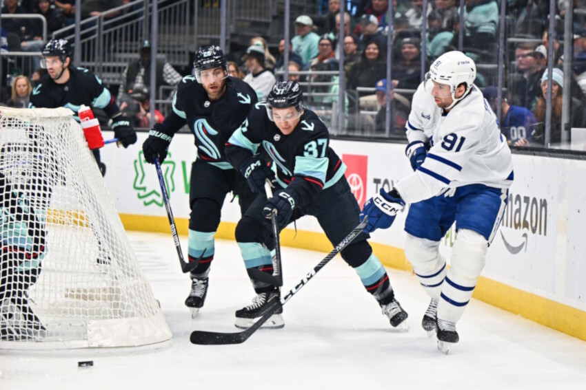 The Toronto Maple Leafs might want to add a center sooner than later, but they're handcuffed a bit with the cap and no first.