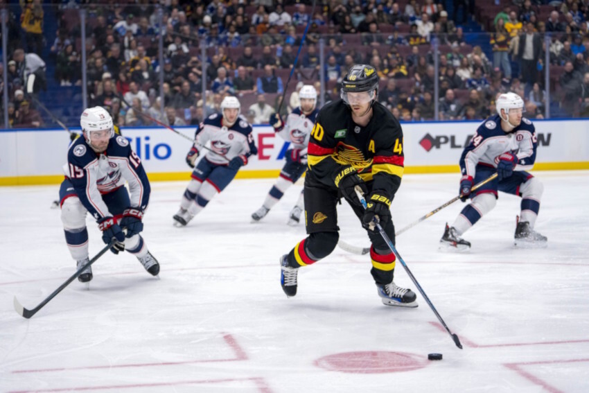 Given what they could offer, the Columbus Blue Jackets could be the perfect for the Vancouver Canucks if they want to trade Elias Pettersson.