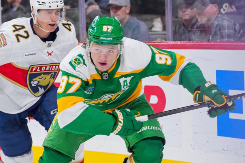 The Canucks aren't interested in Islanders prospect Cole Eiserman. Is Kirill Kaprizov comfortable where he is or will he be thinking starting a new?